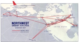 Northwest Route Map