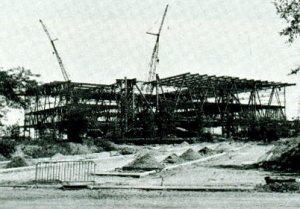 Federal Pavilion steelwork