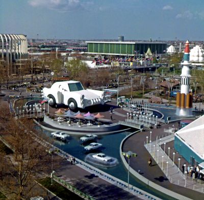 View toward Federal Pavilion