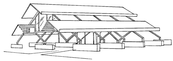 Parker Pen Pavilion Pen Drawing