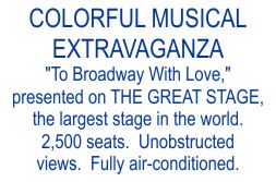 COLORFUL MUSICAL EXTRAVAGANZA