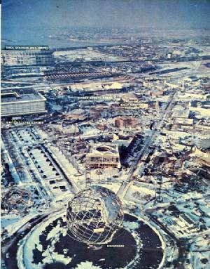 Aerial of Construction