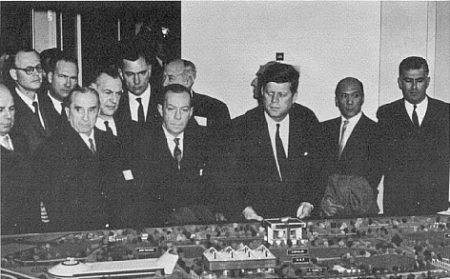 Kennedy views Fair's Model